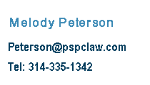 Melody Peterson Contact information