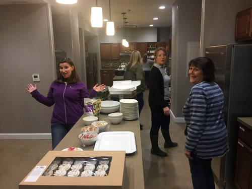 Pitzer Snodgrass Employees Cooking Dinner for Ronald McDonald Guests on Jan 18th 2017