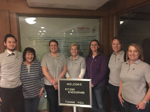Pitzer Snodgrass Employees Volunteering at the Ronald McDonald House on Jan 18th 2017